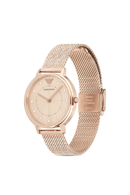 Classic Crystal-Embellished Watch